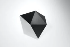 Sollux SOLIDO Moderne Wandleuchte Schwarz 2-flg. G9