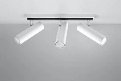 Sollux DIREZIONE Deckenlampe Weiss 3-flg. GU10