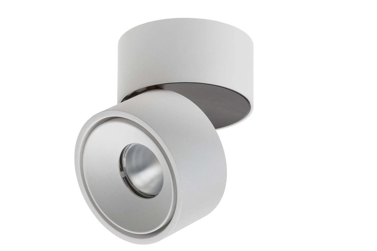 Lumexx LED Aufbauleuchte Weiß/schwarz 10W, 680lm, 2700k – Bild 2