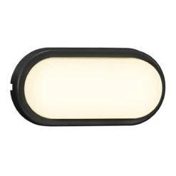 Nordlux CUBA OUT LED Außenwandleuchte Schwarz, Opal Weiß 700lm IP54 10x4,3x20,5cm