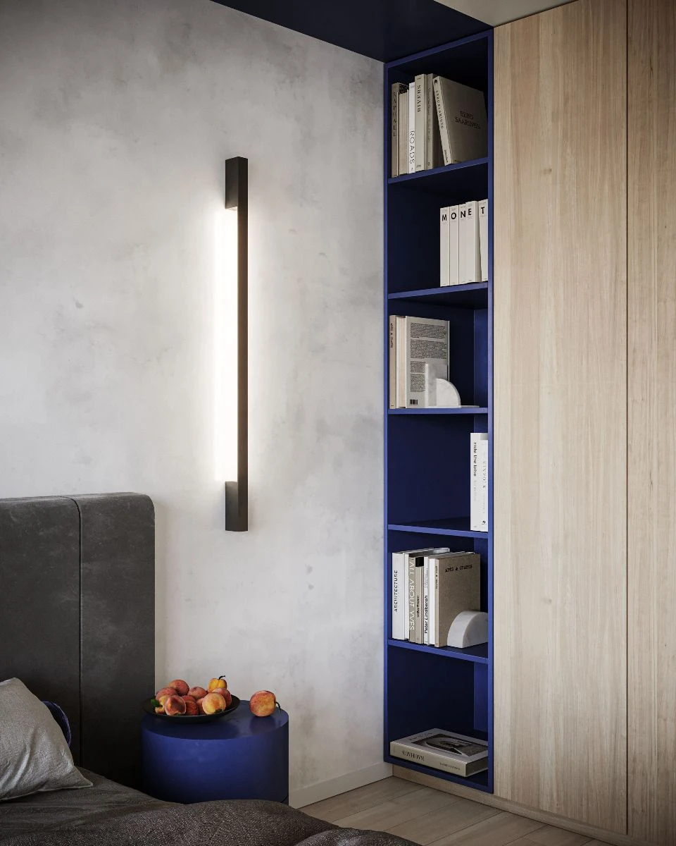 Thoro Sappo L LED Wandlampe Schwarz 2875lm 4000K 4x6,5x150cm – Bild 10