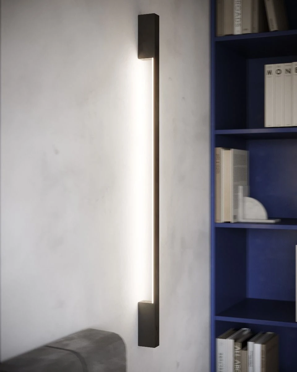 Thoro Sappo L LED Wandlampe Schwarz 2875lm 4000K 4x6,5x150cm – Bild 11