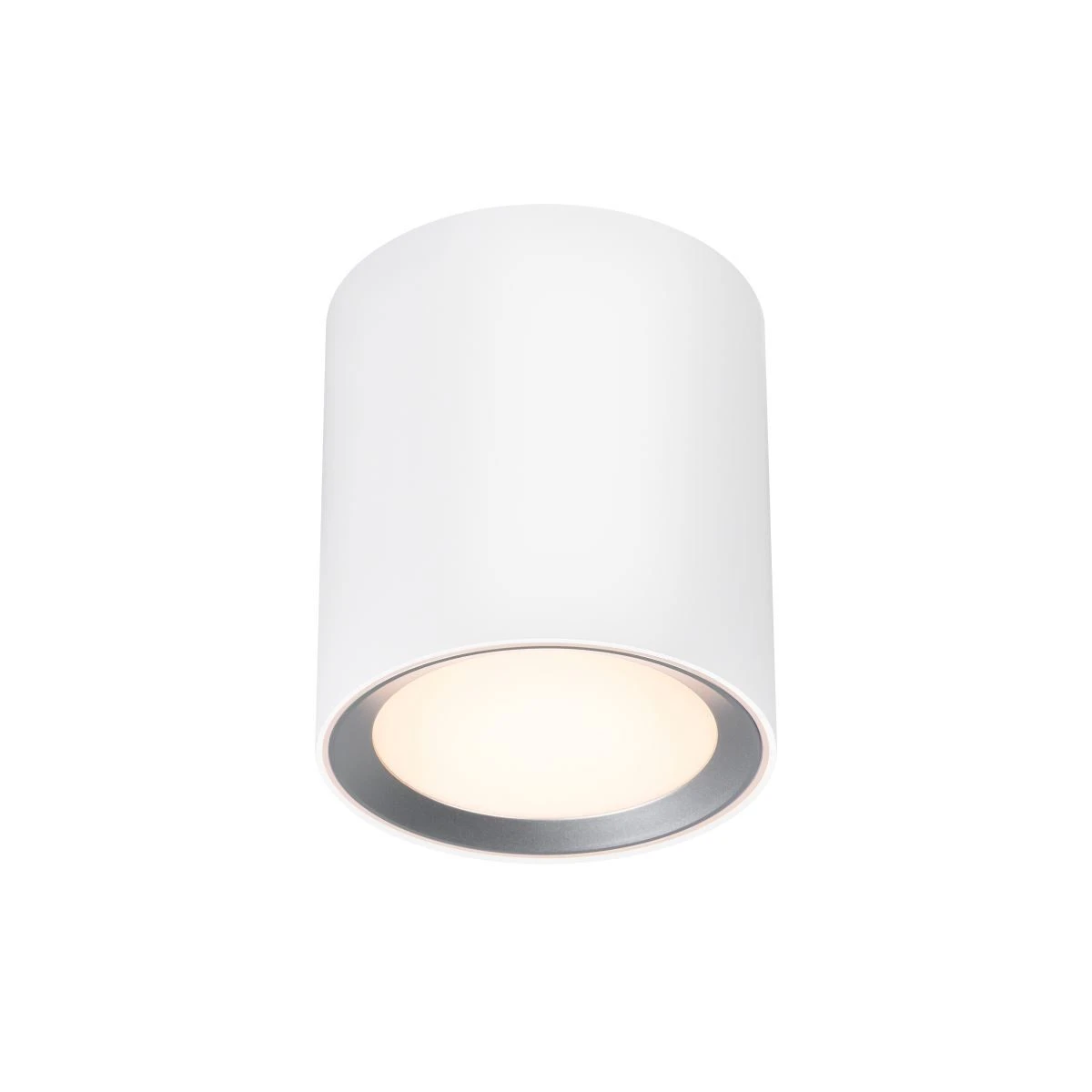 Nordlux LANDON LED Aufbauleuchte Weiß 600lm IP44 12,5x12,5x14cm