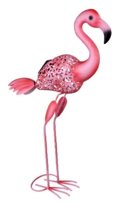 LED Solarlampe Flamingo 740mm Von Globo