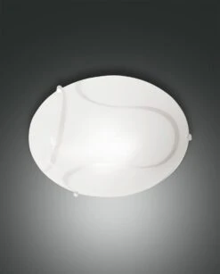 Deckenleuchte Weiß Fabas Luce Magma E27