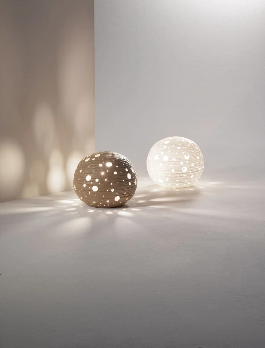 Hängeleuchte Weiß Fabas Luce Corvara E27 – Bild 2