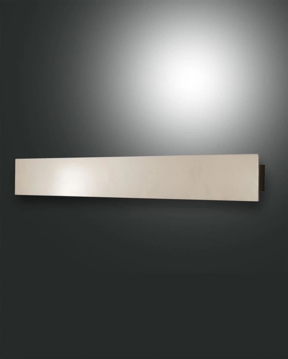 LED Wandleuchte Gold Edelmatt Fabas Luce Lotus 2000lm