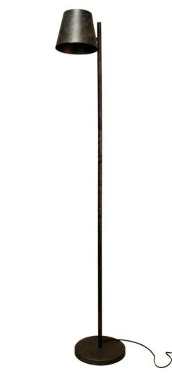 Luce Design Colt Stehleuchte Frost/grau E27 30x50x22,5cm