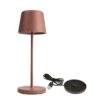 Deko Light Akku Tischlampe Canis Mini Terracotta Dimmbar Mit Ladesockel 2200/3000K IP65