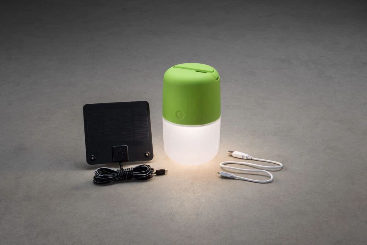 KONSTSMIDE Assisi Solar LED Leuchte Zum Hängen Oder Hinstellen, Grün – Bild 2