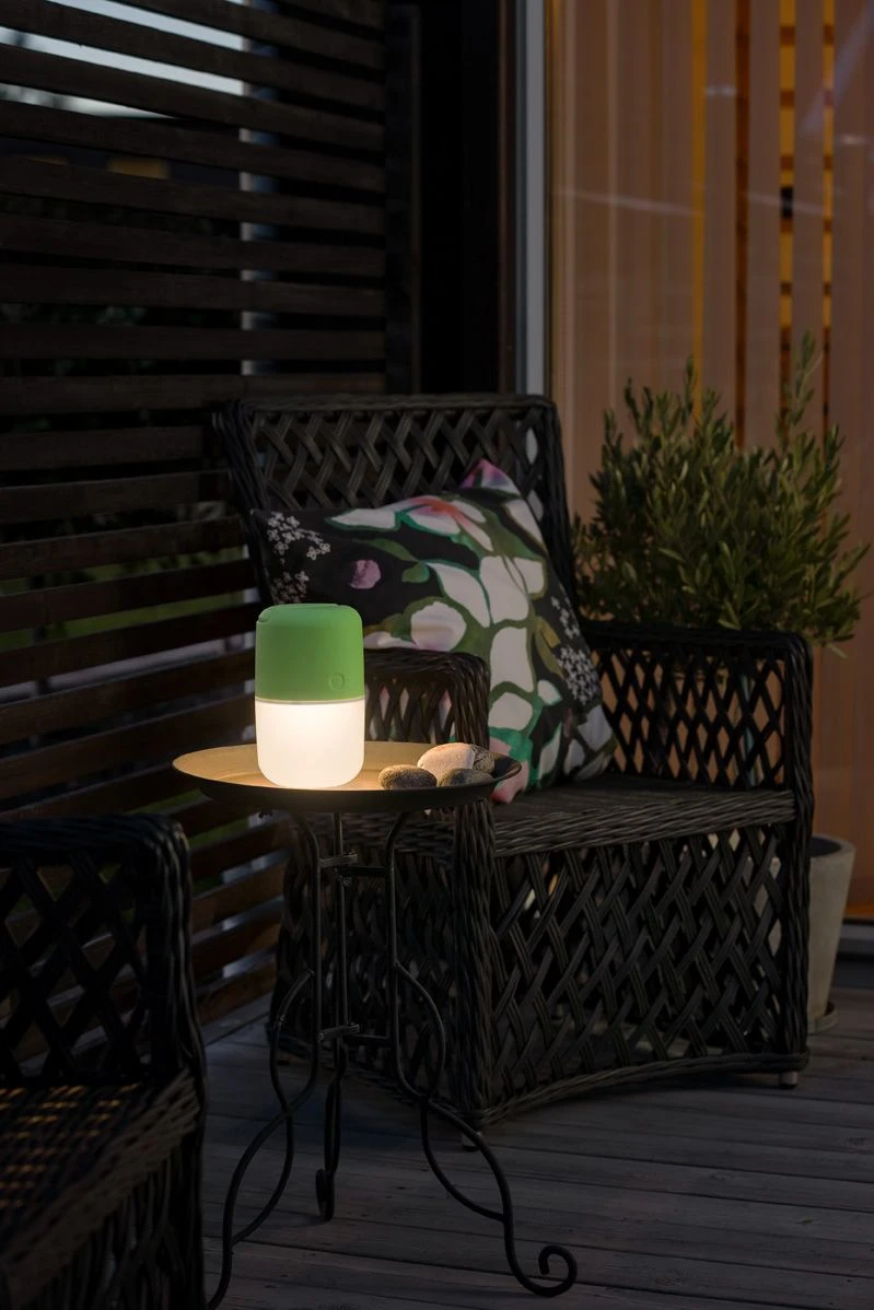 KONSTSMIDE Assisi Solar LED Leuchte Zum Hängen Oder Hinstellen, Grün – Bild 8