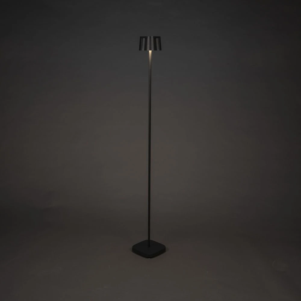 KONSTSMIDE Nice Akku Stehleuchte IP54 Schwarz Dimmbar 2700/3000K – Bild 4