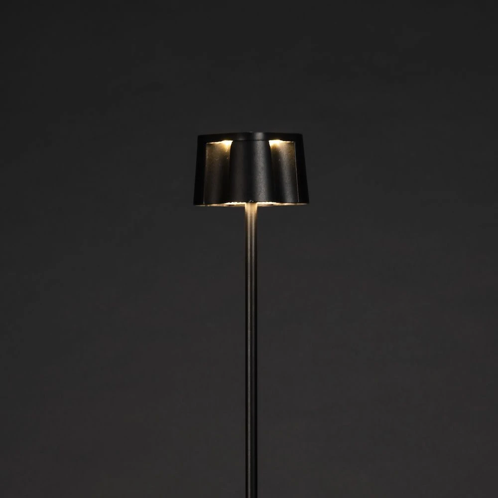 KONSTSMIDE Nice Akku Stehleuchte IP54 Schwarz Dimmbar 2700/3000K – Bild 7