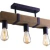 Luce Design Texas Deckenleuchte Braun E27 54x25x15cm