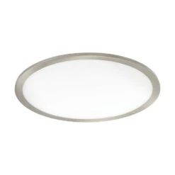 EGLO FUEVA FLEX LED Einbauleuchte Nickel-matt, Weiß 2800lm 4000K 22,5cm