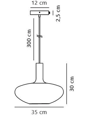 Hängelampe Rauchglas Nordlux Alton 35 Schwarz E27 – Bild 3