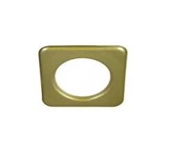 Bioledex LURIGA Wechselbare Blende Quadratisch Kupferfarbe