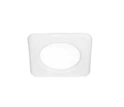 Bioledex LURIGA Wechselbare Blende Quadratisch Weiss