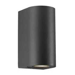 Wandaußenleuchte Up Down Seaside Schwarz Nordlux Canto Maxi 2 2x GU10