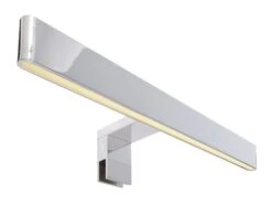 Deko Light Spiegel Line I Spiegelleuchte LED Silber, Weiß IP44 380lm 3000K >80 Ra 120° Modern