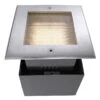 Deko Light Square II WW Bodeneinbaustrahler Außen LED Silber IP67 160lm 3000K >80 Ra 120° Modern