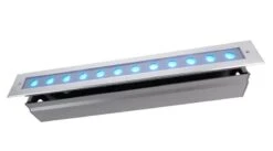 Deko Light Line V RGB Bodeneinbaustrahler Außen LED Silber IP67 340lm 30° Modern