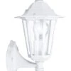 EGLO LATERNA 5 Außenwandleuchte, 1x E27, IP44, Weiss, 22463