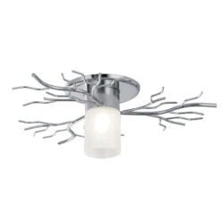 EGLO Spike 1 Wand- Und Deckeneinbauleuchten 1x 40 W Chrom