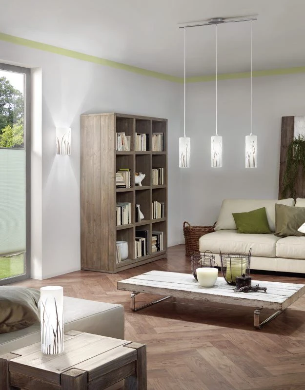 EGLO RIVATO Wandleuchte E14 Weiss, Chrom, 1-flg. – Bild 2