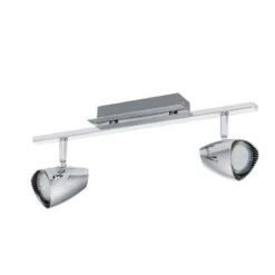 EGLO CORBERA LED Spotbalken, 2-flg. GU10 Chrom