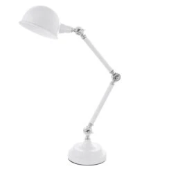 EGLO LASORA Tischleuchte E14 Weiss, Chrom, 1-flg.