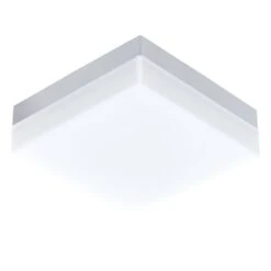 EGLO SONELLA LED Außen Wand & Deckenleuchte, IP44, Weiss, 94871