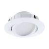 LED Einbauspot EGLO PINEDA 84mm Weiss Dimmbar
