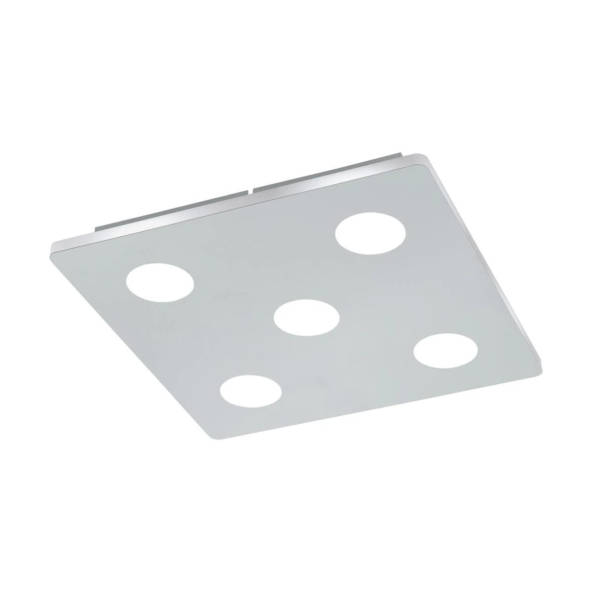 EGLO CABUS LED Deckenleuchte 350mm Silber, Chrom 2100lm 3000K