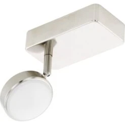EGLO Connect CORROPOLI-C RGB LED Wandstrahler Nickel-matt App Steuerbar