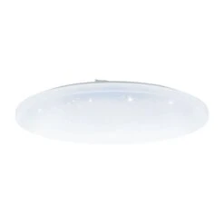 EGLO FRANIA-A LED Deckenleuchte Weiß 3300lm 57x7,5cm Mit Fernbedienung