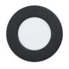 EGLO FUEVA 5 LED Einbauleuchte Schwarz Rund 86mm 360lm 4000K