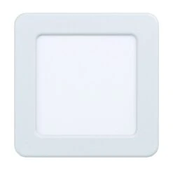 EGLO FUEVA 5 LED Einbauleuchte Weiss Eckig 117mm 700lm 4000K