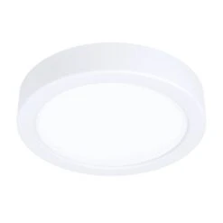 EGLO FUEVA 5 LED Aufbauleuchte Weiss Rund 160mm 1200lm 3000K