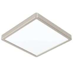 EGLO FUEVA 5 LED Aufbauleuchte Nickel-matt Eckig 285mm 2300lm 3000K