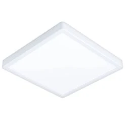 EGLO FUEVA 5 LED Aufbauleuchte Weiss IP44 Eckig 285mm 2300lm 3000K