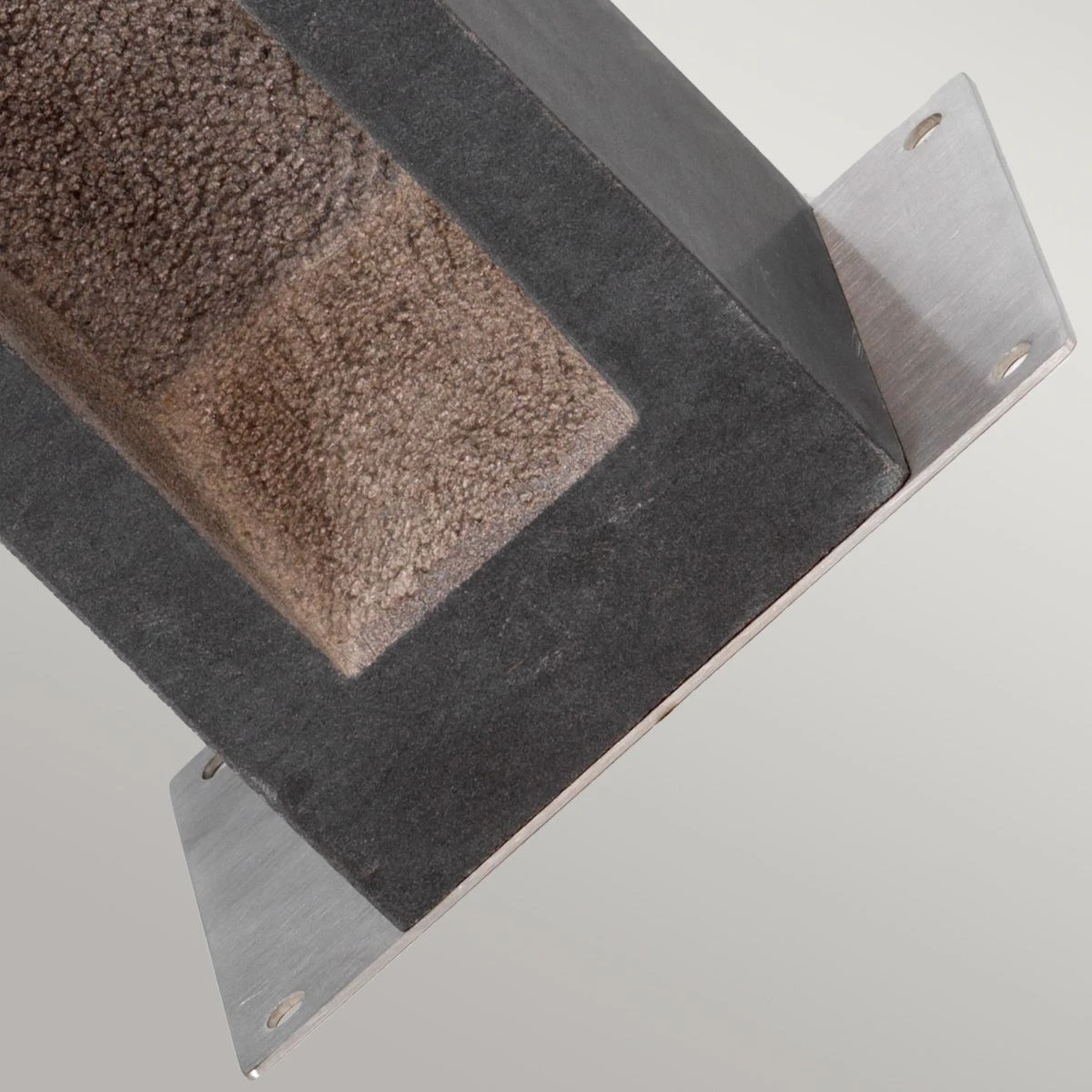 Elstead Parkstone Wegeleuchte Basaltstein Mit Edelstahl 650lm IP55 160x120x700mm – Bild 3