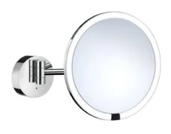 Smedbo Outline Kosmetikspiegel BerĂĽhrungslos Mit Dual LED-Beleuchtung PMMA Rund FK487EP