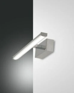 LED Spiegelleuchte Chrom Fabas Luce Nala 300mm 540lm 3000K