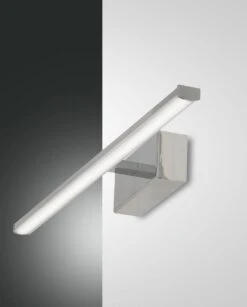 LED Spiegelleuchte Chrom Fabas Luce Nala 500mm 900lm 3000K