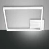 LED Deckenlampe Weiß Fabas Luce Bard 3510lm 420mm Dimmbar