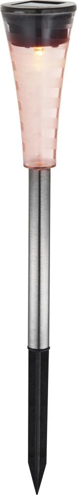 Globo SOLARLEUCHTE 5er Set EDELSTAHL Kunststoff Klar Satiniert, 1XRGB LED – Bild 5