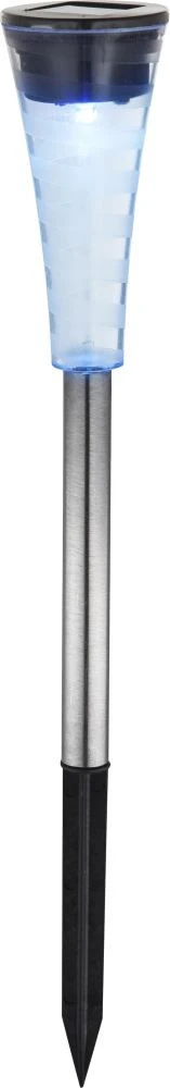 Globo SOLARLEUCHTE 5er Set EDELSTAHL Kunststoff Klar Satiniert, 1XRGB LED – Bild 3