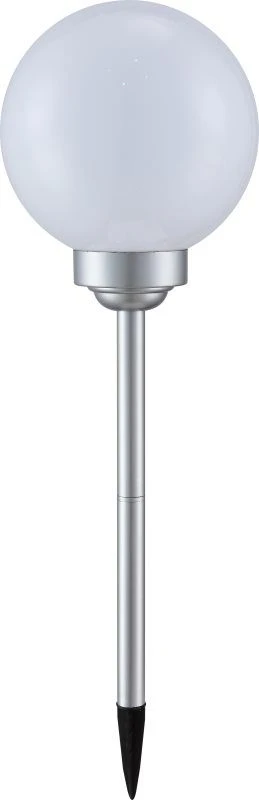 Globo SOLAR Solarleuchte Kunststoff Silber Metallic, 4xLED