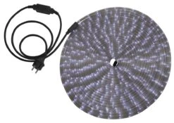 Globo LIGHT TUBE LED Lichtschlauch Neutralweiß 18m IP44 864lm 5500K Kunststoff Klar 432xLED